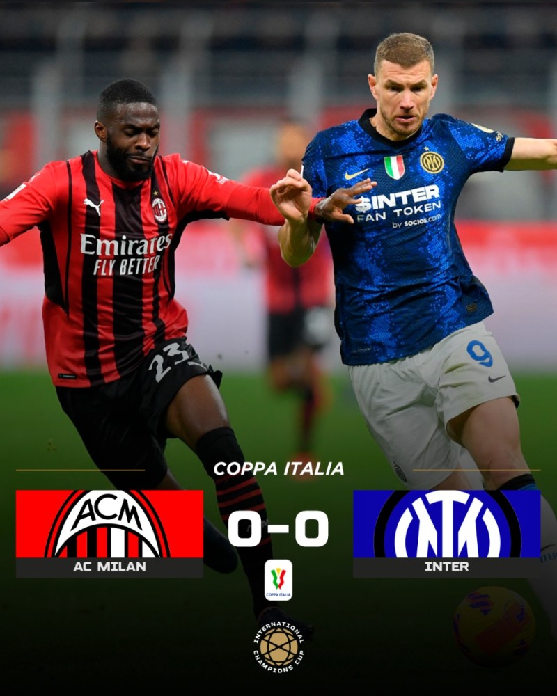 米兰德比惊险战平,夺冠前景未明 米兰德比惊险战平,夺冠前景未明