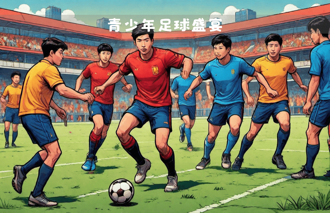 足球比赛热潮让人着迷,球员燃情拼搏 足球比赛热潮让人着迷,球员燃情拼搏